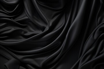 Fototapeta premium Black Fabric Texture