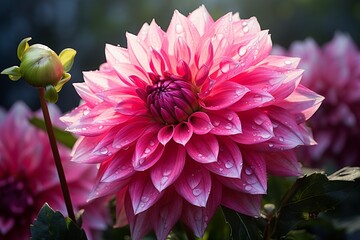 Close-up Dahlia Flower