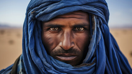 Proud Tuareg Nomad: Sahara Wisdom