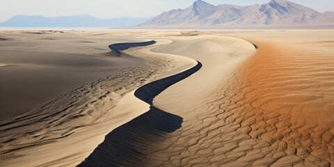 impressive and spectacular desert landscape