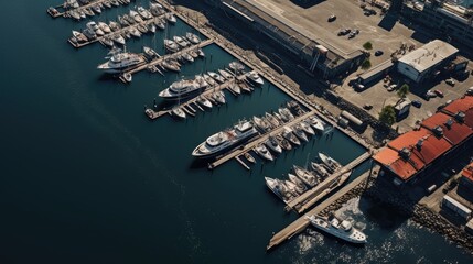 Harbor, AI generated Image