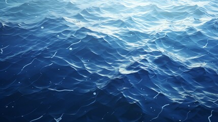 A unique, lovely background image of a sea surface with erratic waves and a play of light and shadow that may be used for creative work or design.