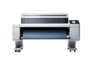 Format Printing Technology on transparent background