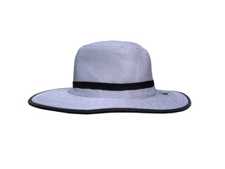 Light blue vintage cloth hat Isolated PNG transparent