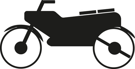 Silhouette de moto  © guitou60