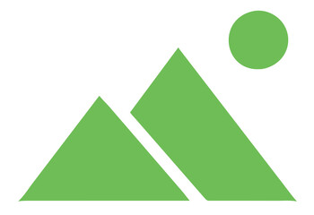 Art & Illustration mountain logo