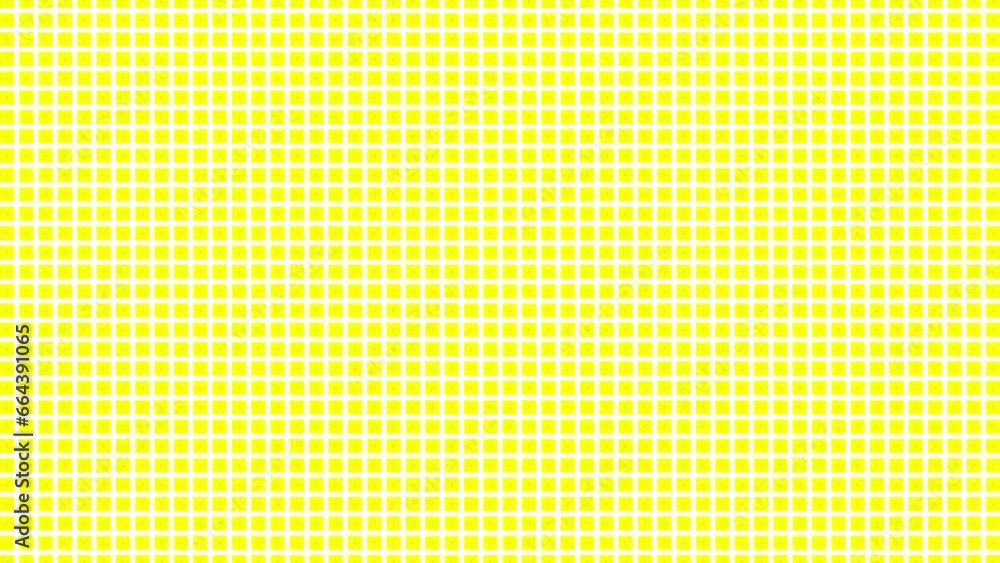 Poster abstract yellow kaleidoscope background video. psychedelic seamless loop background.