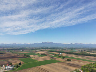 Obraz premium 十勝連山