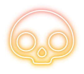 Obraz premium Set of Halloween neon