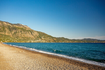 Kalamata beach and seafront, Greece	