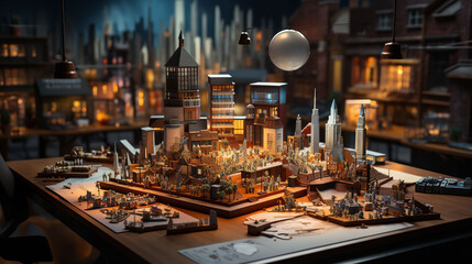 Envision a dynamic setting where business professionals are immersed in an audit of stock, financial data analysis, and strategic finance management