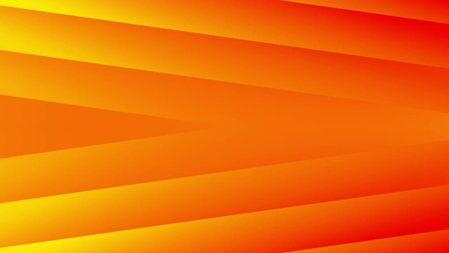 Abstract orange wavy background. Animated linear waves. 4K ultra hd loop video.