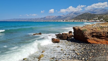 Plaża na wyspie Kreta © Kamil