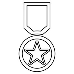 Award icon line