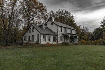 Abandoned farm house in the Delaware Water Gap National Recreation Area