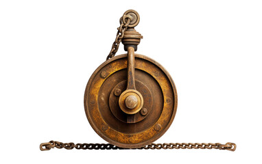 Pulley Isolated with White Background transparent png - obrazy, fototapety, plakaty