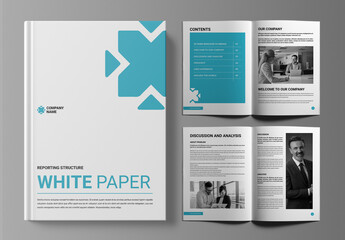 White Paper Brochure Template