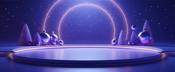 Obraz premium merry christmas card