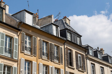 Obraz premium facade of the building country