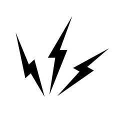 Shock icon. Impact icon. Vector.