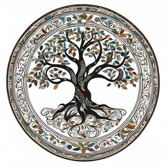 decorative ornament on a wall
