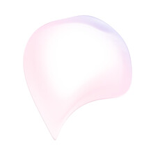 Pastel Abstract Transparent Blob