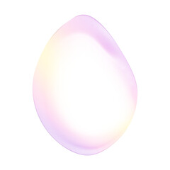 Pastel Abstract Transparent Blob