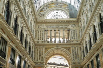 Umberto I  Gallery in Naples, Campania, Italy
