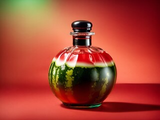 Watermelon perfume concept