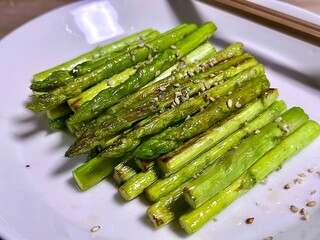 アスパラガス焼き