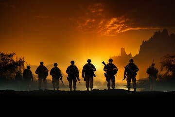 Soldiers Silhouette Chronicles offers insight into the life of dedicated troops