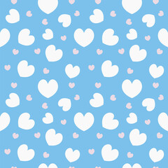 beautiful heart background. heart pattern 