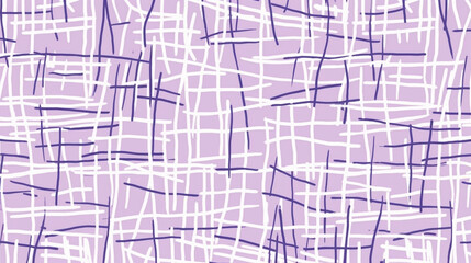 Abstract geometric square lines in light pastel lilac shade. AI Generated