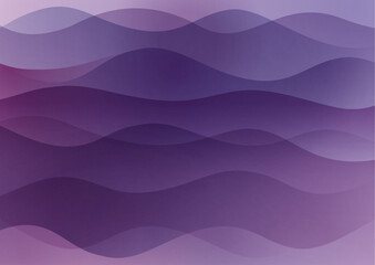 落ち着いた流線、曲線のイメージの背景　深紫、紫、パープル