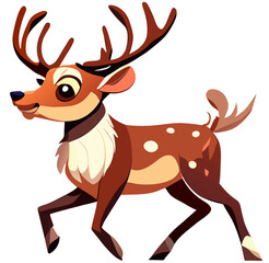 deer illustration,