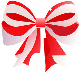 red ribbon bow