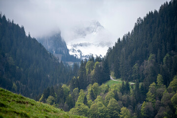 landscape with clouds