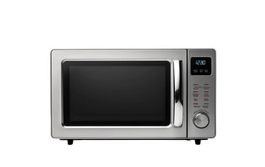 Efficient Cooking Microwave on Transparent Background