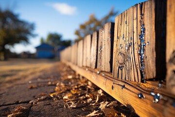 fence in the park