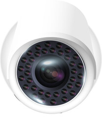 Security cameras.Security system, technology concept. Video equipment for safety system. 
