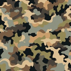 seamless camouflage pattern