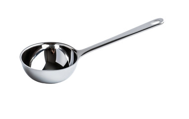 Functional Modern Soup Scoop on Transparent Background