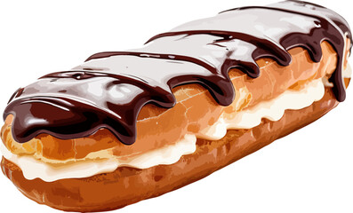 Eclair clip art