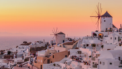 Oia, Santorini - obrazy, fototapety, plakaty