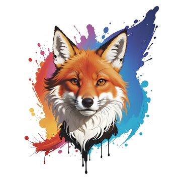 red fox cartoon
