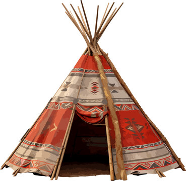 recommend clip art: Native american tent clip art