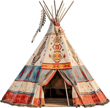 recommend clip art: Native american tent clip art
