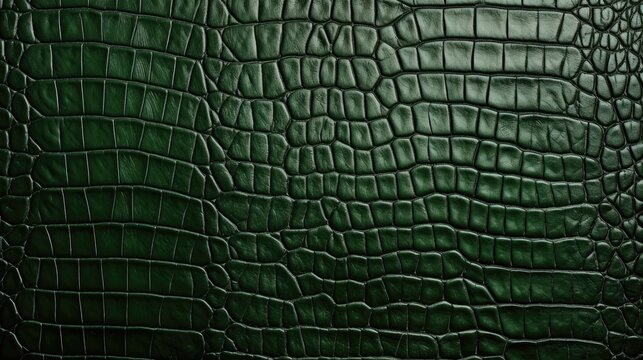 Crocodile skin texture. Background pattern crocodile alligator skin. Reptile skin closeup © megavectors