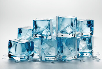 ice cubes to chill drink