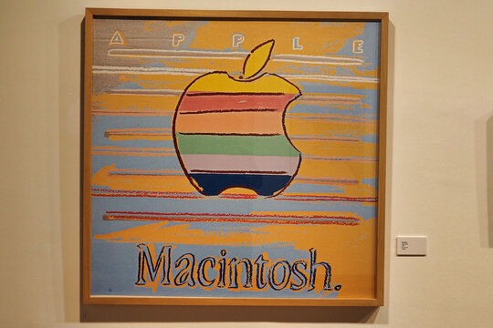Andy Warhol screen print, Apple Macintosh